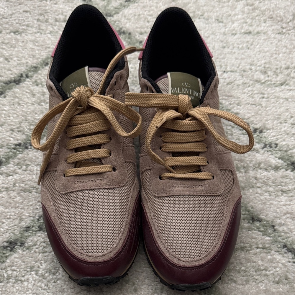 Valentino - Sneakers in leopard tan size 9.5 US
